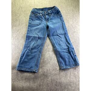 Baby Gap Adjustable Waist Blue Jeans or Capris Size 4T